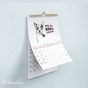 לוח שנה מאויר בהזמנה מוקדמת